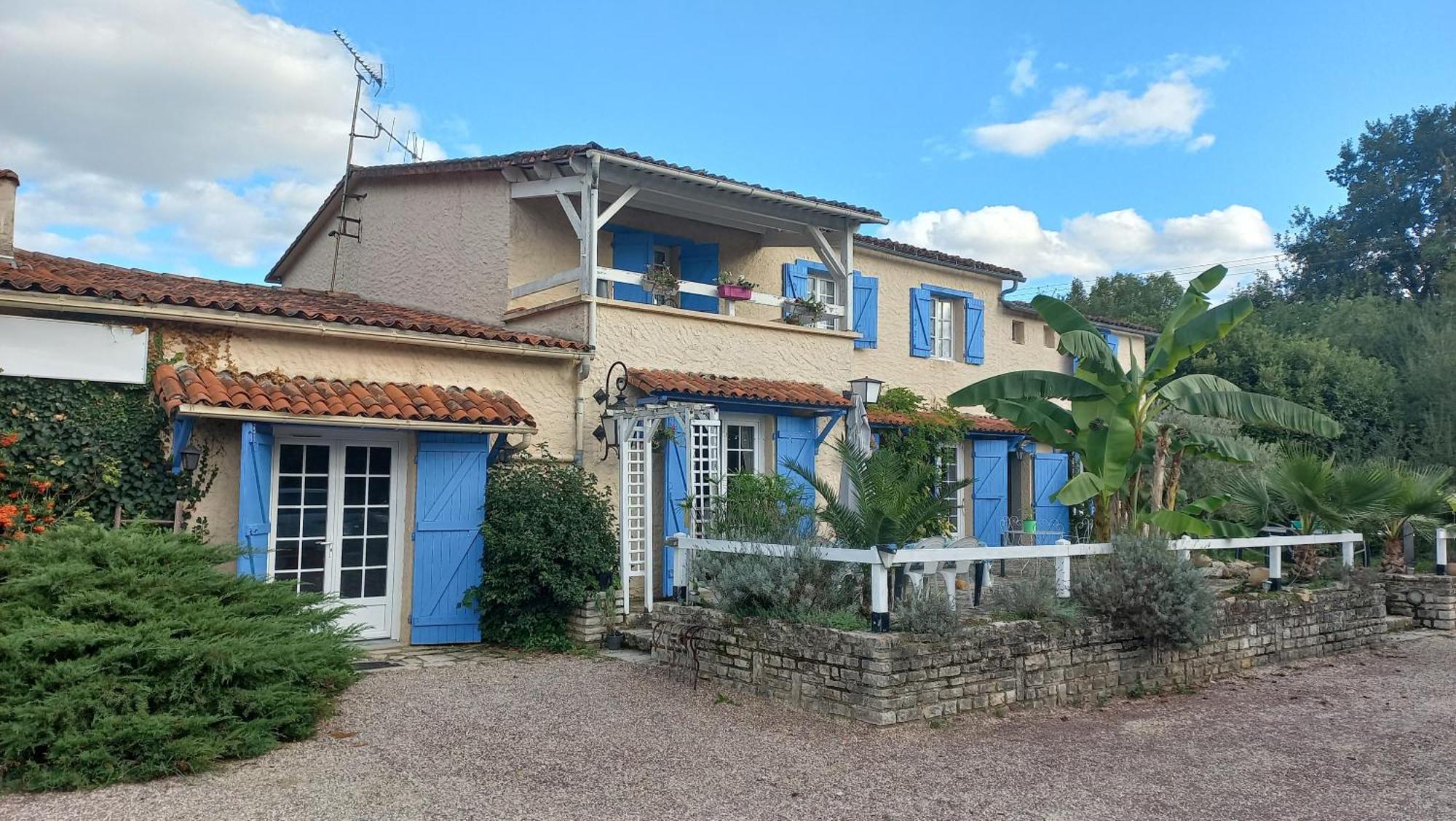 A La Paloma Bed and Breakfast Verteuil-sur-Charente Buitenkant foto